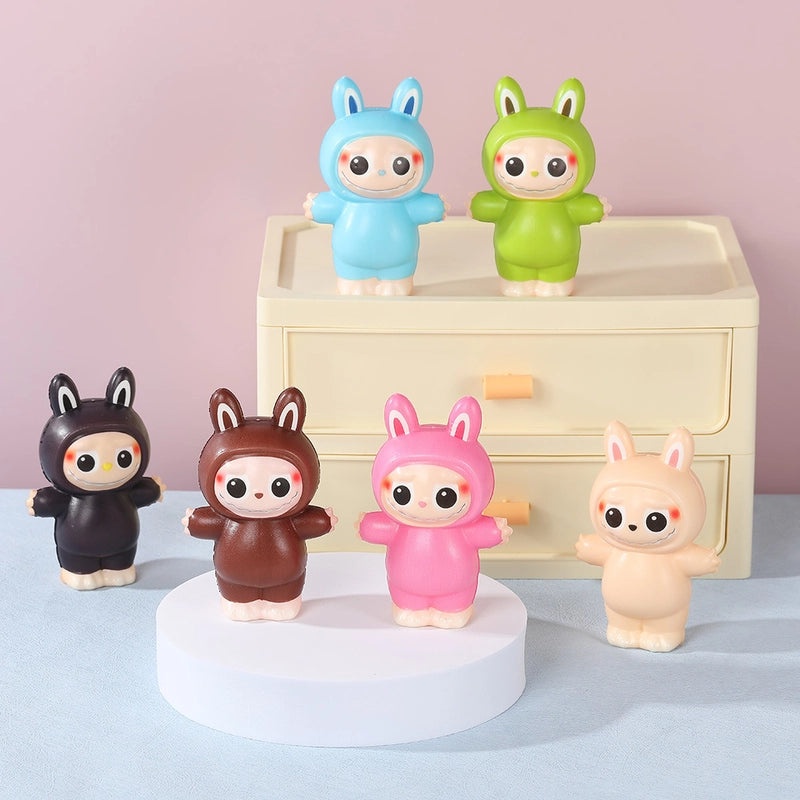 Cute Rabbu Kids Music Pinch Toy Slow Rebound Stress Relief Desktop Ornament | Children's Toys & Gifts