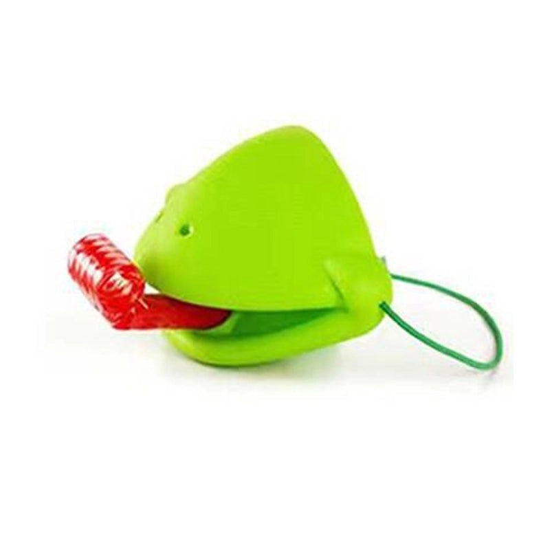 Frog Mouth Tongue Blowing Kids Game Chameleon Lizard Mask Parent-Child Puzzle Toy|Children's Toys & Games