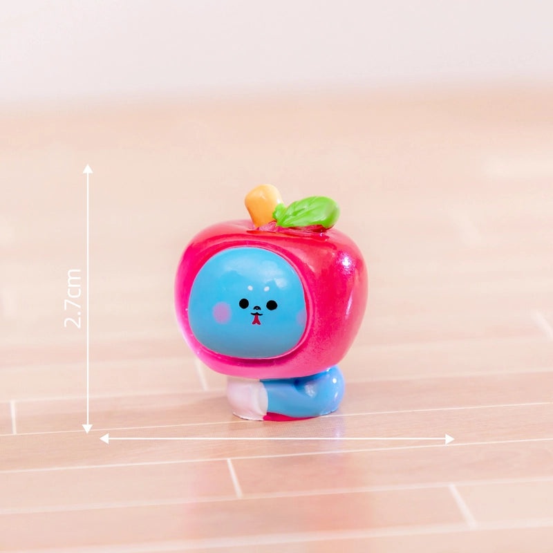 Fluorescent Micro Zodiac Fruit DIY Decorations Cute Small Ornaments for Car and Desktop | Home Decor Accessories