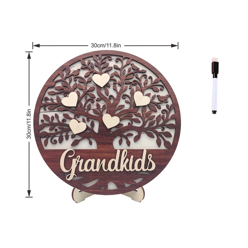 Elegant Wooden Letter Ornaments for Mother's Day | Home Decor & Gifts