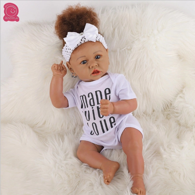 Realistic Vinyl Doll Toy with Silica Gel Material | Kids' Toys & Collectibles