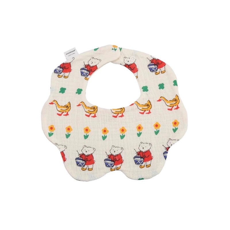 Adorable Animal Cherry Blossom Cotton Baby Burp Cloths Soft Infant Accessories|Baby Essentials