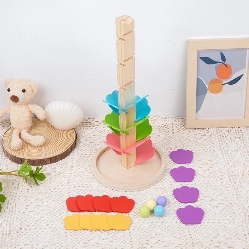 Toddler Building Blocks Set (Ages 3-6) Geometric Wooden Educational Toys | Educational Toys