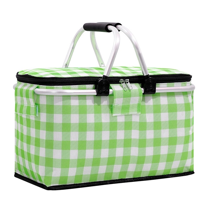 Minimalist Solid Color Lattice Oxford Cloth with Aluminum Foil Layer|Fashion Accessories