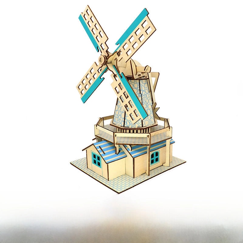 Handmade Wooden 3D Puzzle for Kids and Adults | Educational Toys & Games