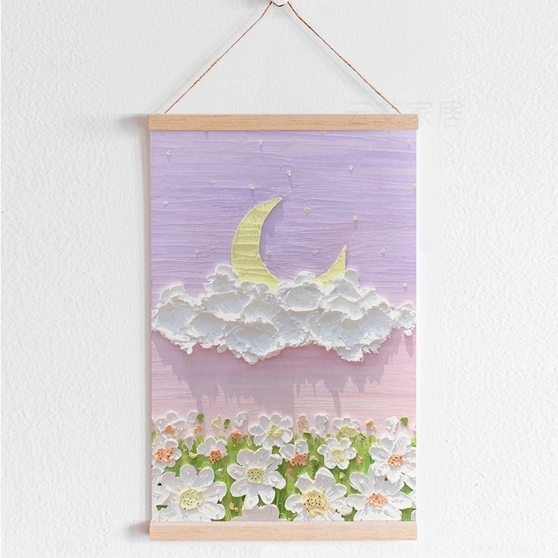 Serene Floral Countryside Wall Decor | Home & Living - Wall Art