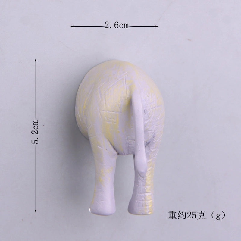 Cute Cartoon Animal Resin Figure | Decorative Accessories