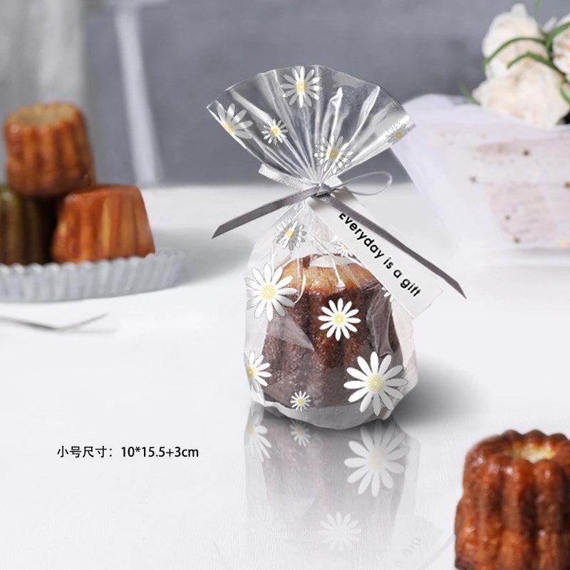Disposable Sealed Bread Bags for Baking Food Packaging Oil-proof Paper Toast Sandwich Donut Cookie Bags|Kitchen Storage Bags