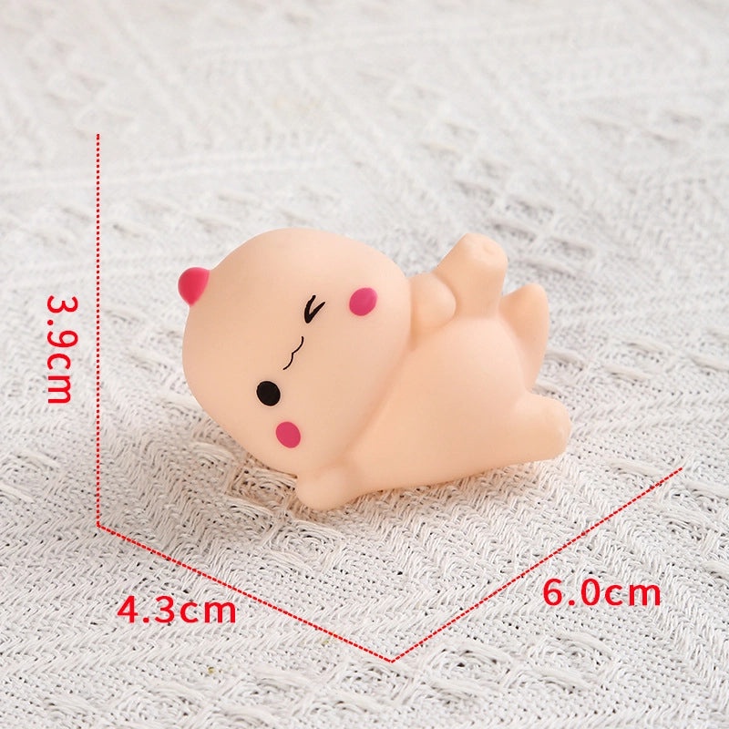 Mini Colorful Vinyl Dinosaur Toy, Educational Pinch Sound Plaything for Kids | Children's Educational Toys