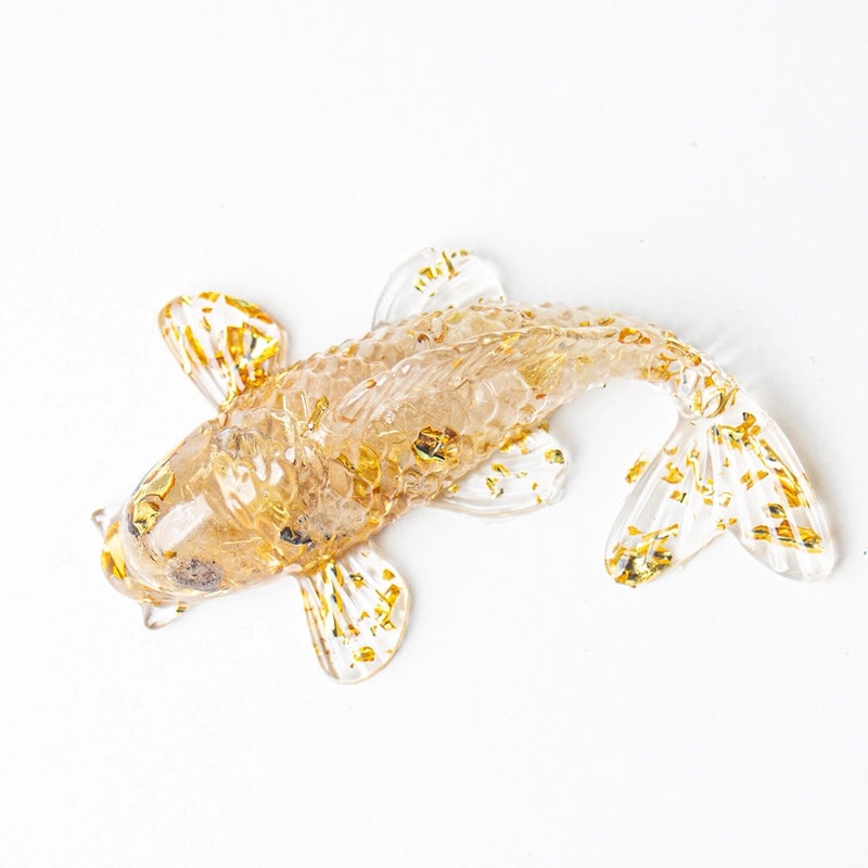 Minimalist Fish Gem Crystal Glue Ornaments | Home Decor & Accessories