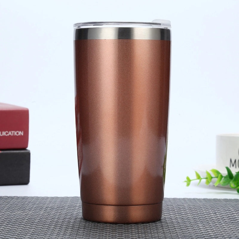 Stylish Solid Color Stainless Steel Vacuum Flask 1pc|Home & Kitchen Accessories