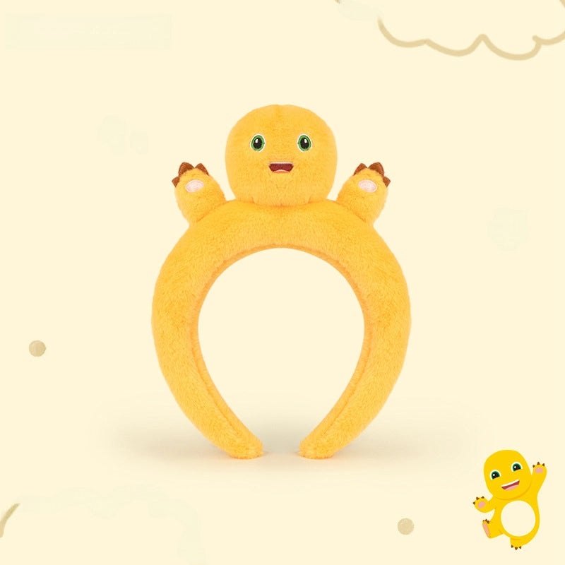 Adorable Milk Dragon Plush Non-slip Hairband for Women | Hair Accessories
