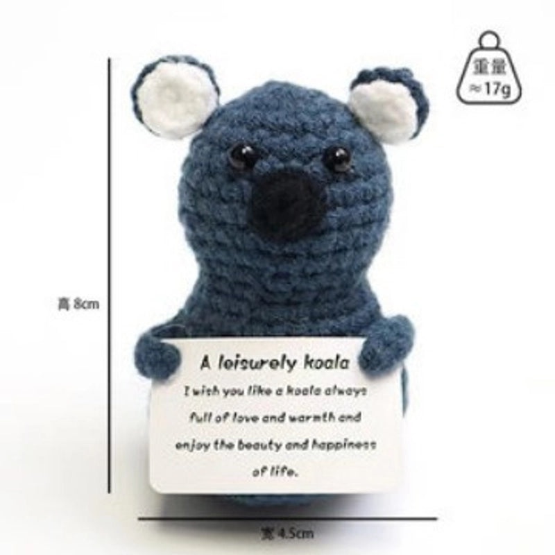 Cute Cartoon Animal and Fruit Yarn Decorations for Home|Home Decor