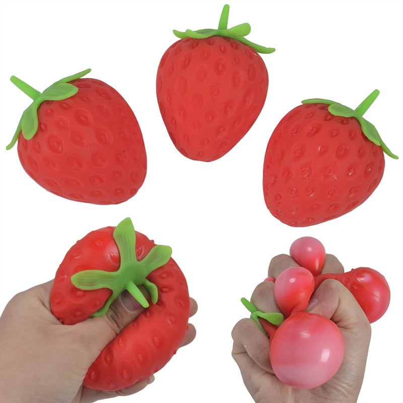Strawberry Stress Relief Toy for Girls | Fidget Toys