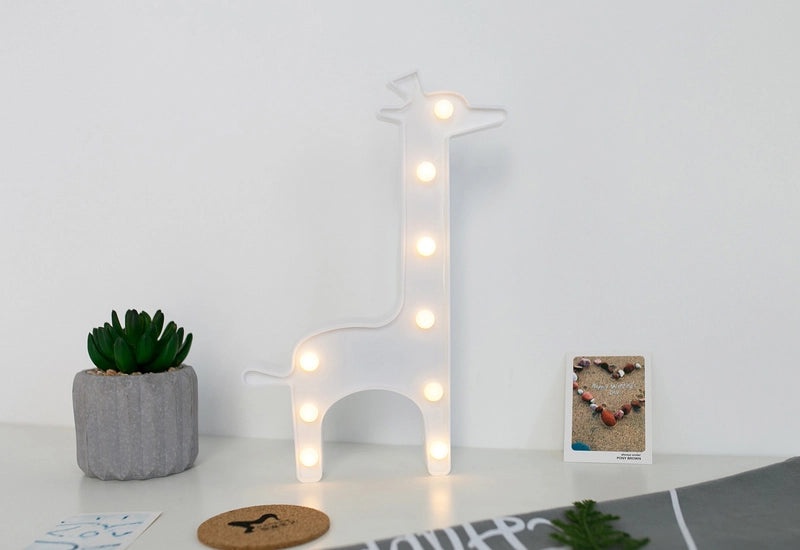 Korean Chic LED Flamingo Cactus Pineapple Cloud Decorative Table Lamp Nightlight | Home Decor Lighting