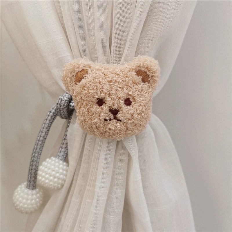 Adorable Bear Polyester Curtain Tiebacks for Window Decor|Home Decor Accessories