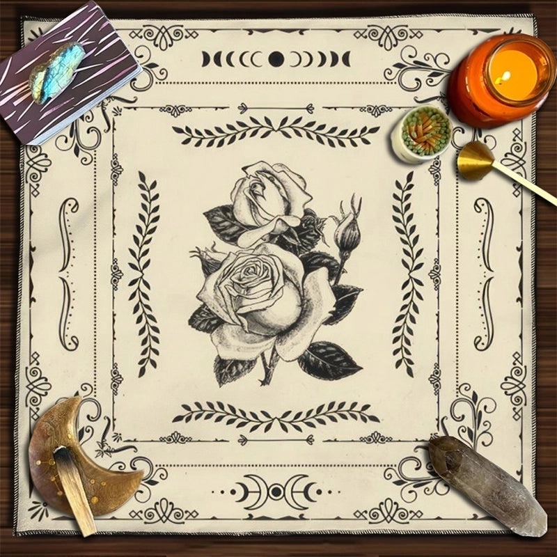 Minimalist Classic Color Block Flannel Tablecloth for Commuting | Home & Living > Dining > Table Linens