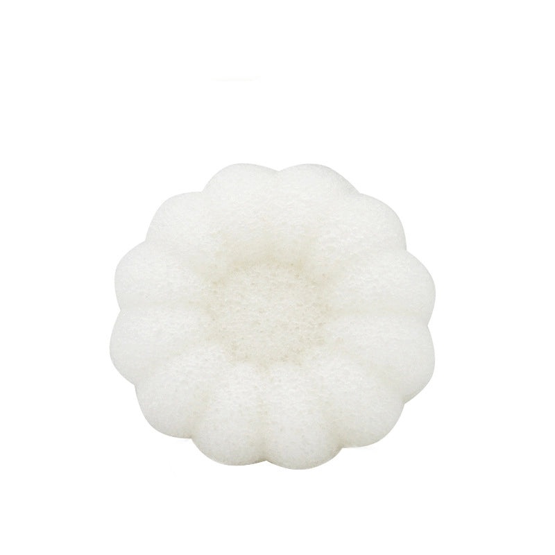 Natural Konjac Baby Bath Sponge Soft Cotton Flannel Newborn Face Cleansing Exfoliating Pad|Baby Care Accessories