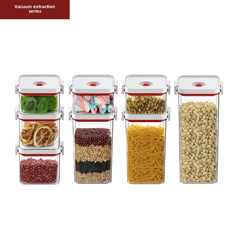 Vacuum Sealed Food Storage Jar|Kitchen Storage Containers