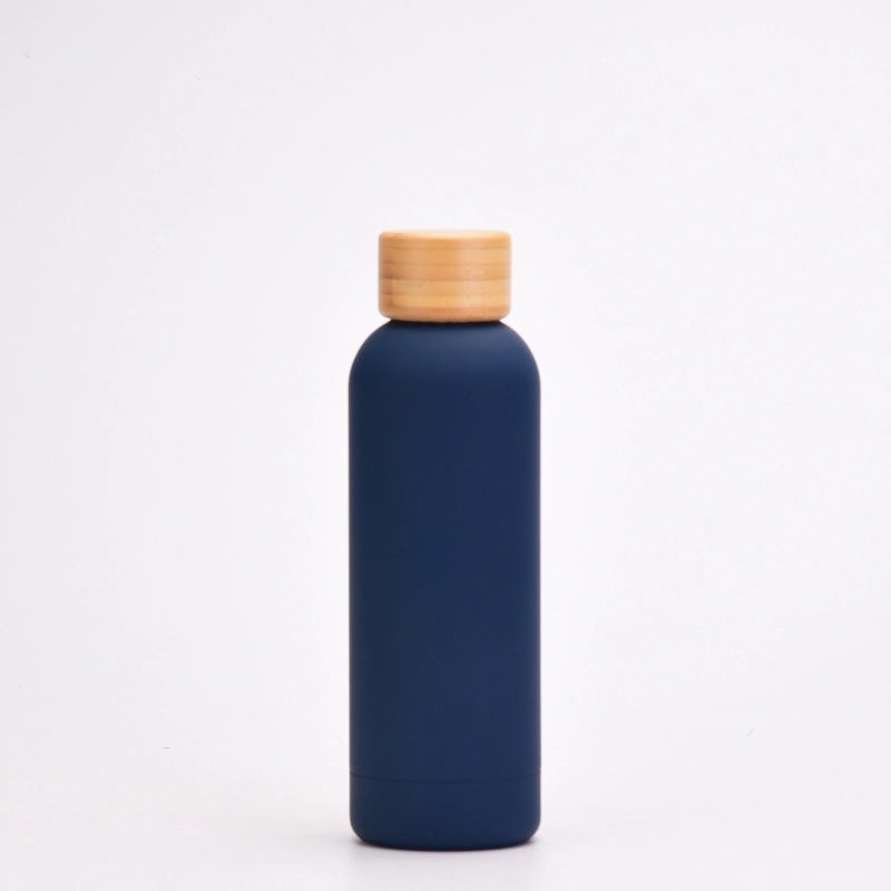 304 Stainless Steel Insulated Sports Water Bottle with Bamboo Lid Large Capacity Portable | Sports & Outdoors