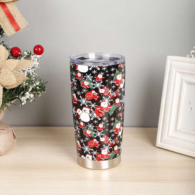 Christmas Vacation Cartoon Stainless Steel Water Bottle 1 Piece | Drinkware & Water Bottles