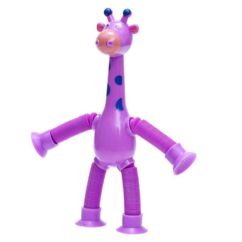 Baby Giraffe Teething Toy Soft Plastic Rattle for Infants|Baby Toys & Teething Toys