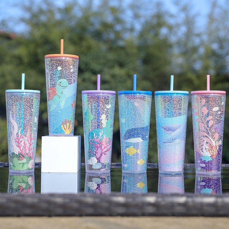 Multicolor Casual Elegant Cute AS Water Bottle Single Piece | Water Bottles & Drinkware