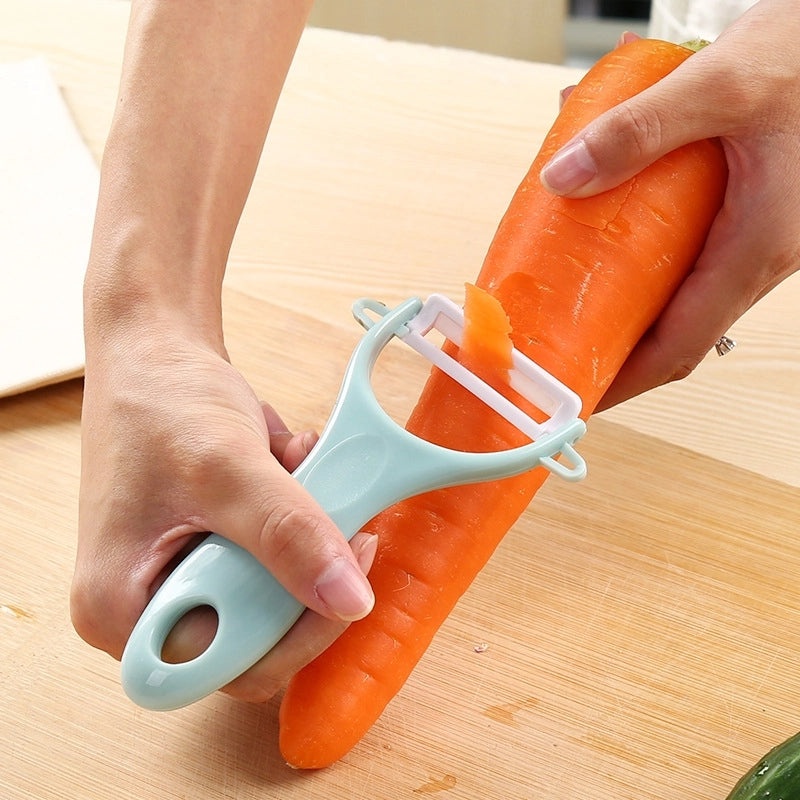 Sleek Solid Color Ceramic Vegetable Peeler|Kitchen Tools and Gadgets
