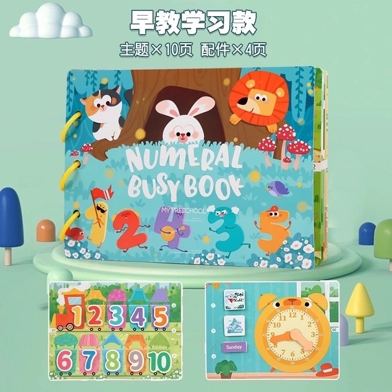 Educational Animal Paper Toys for Toddlers 3-6 Years|Learning & Educational Toys