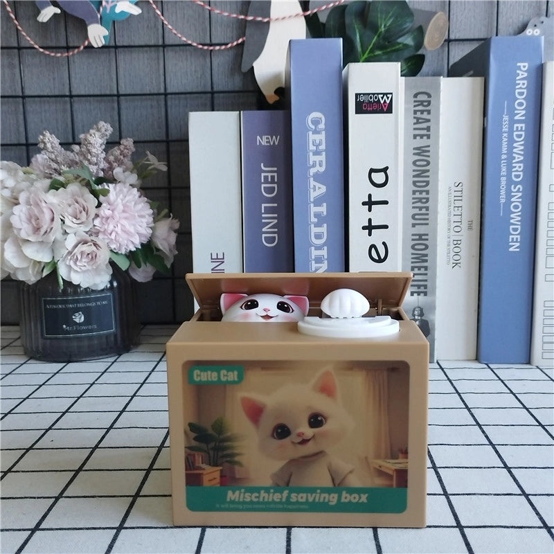 Creative Cute Panda Cat Coin Bank for Savings|Home Decor & Savings Accessory