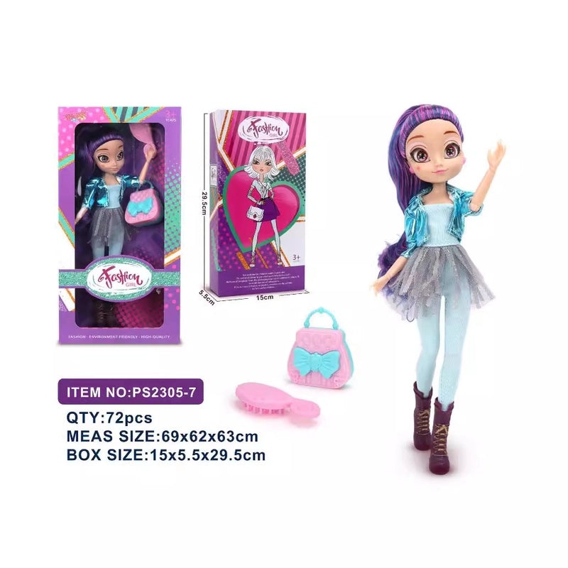 Cute Mini Doll Plastic Toys Set|Kids Toys