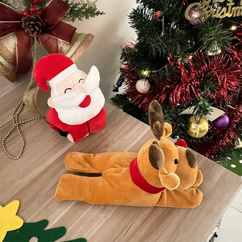 Christmas Plush Toys Santa Claus Snowman Elk Stuffed Animals Soft PP Cotton Gifts|Holiday Plush Toys