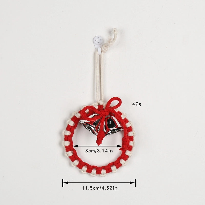 Nordic Hand-Woven Wind Chime Pendant for Door or Car Holiday Christmas Ornament Gift|Home Decor & Accessories