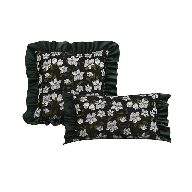 Minimalist Leaf Pattern Polyester Throw Pillow Cover Casual Elegant Home Decor | Home Decor & Bedding