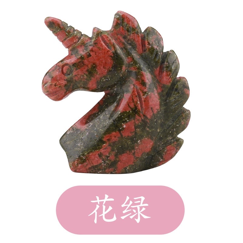 Elegant Minimalist Horse Gem Crystal Ornament for Home Decor|Home Decor Ornaments