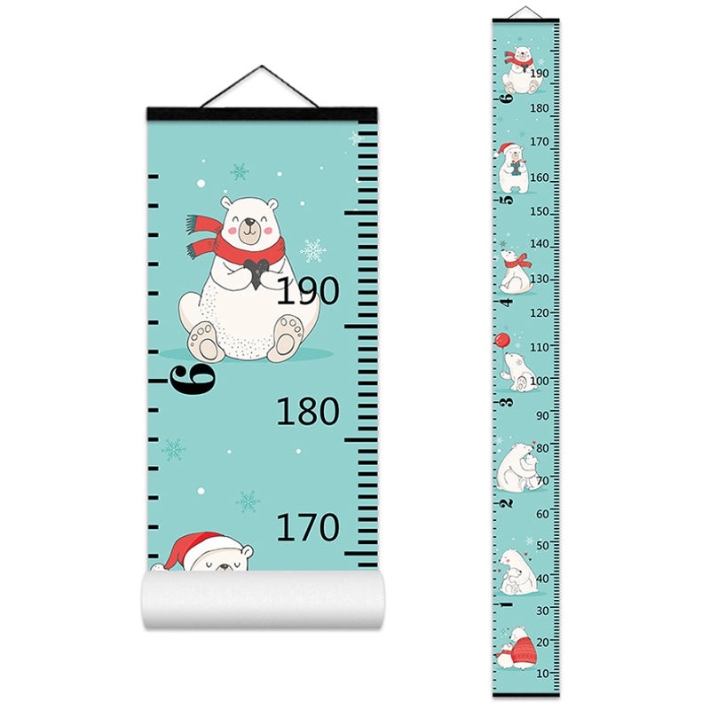 Nordic Kids Height Chart Wall Art | Decorative Growth Measurement for Children | Baby Height Sticker | Student Room Decor | Kids Growth Tracker|儿