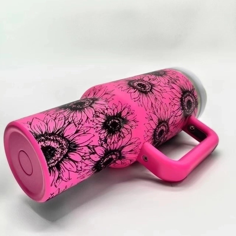 Stylish Tropical Stainless Steel Water Bottle for Casual Vacation Use | Drinkware & Travel Accessories