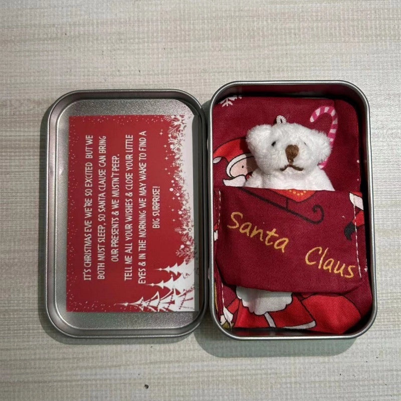 Christmas Eve Santa Teddy Bear Gift | Holiday Decorations