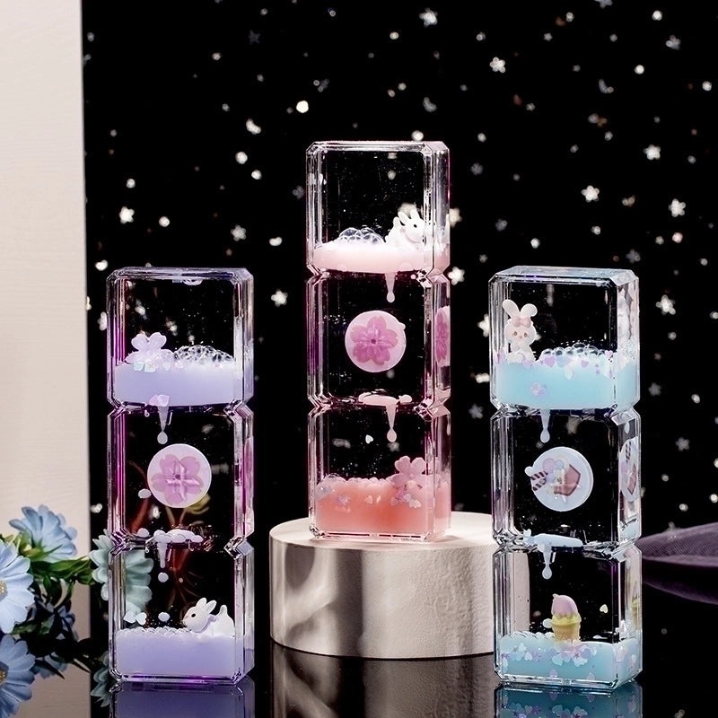 Minimalist Rabbit Ice Cream Acrylic Ornament | Home Decor Ornaments