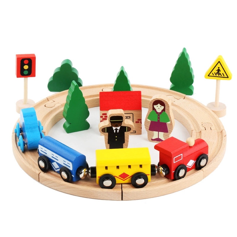 Wooden Train Toy for Toddlers Aged 3-6 Years|Kids Wooden Toys
