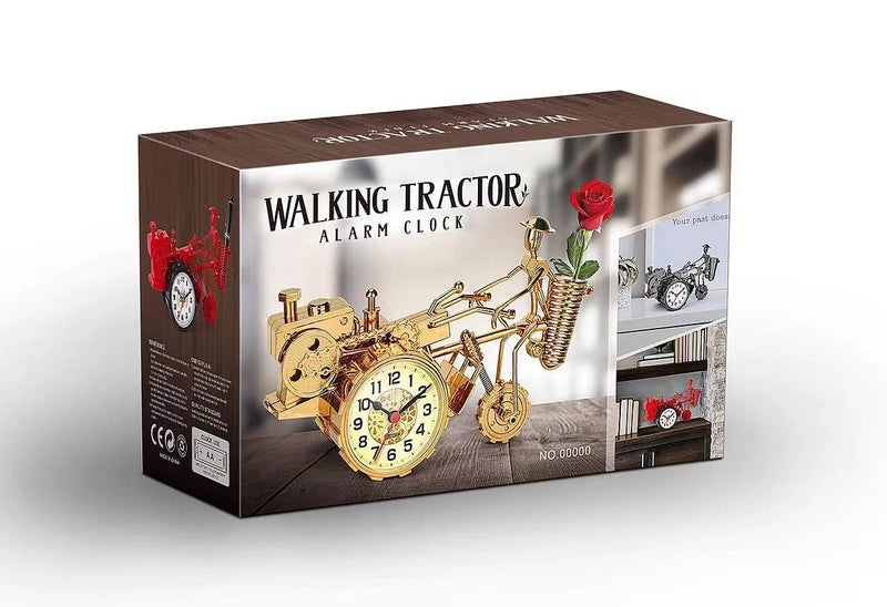 Retro Musical Instrument Train Bicycle Plastic Alarm Clock Decorative Ornament|Home Decor & Clocks