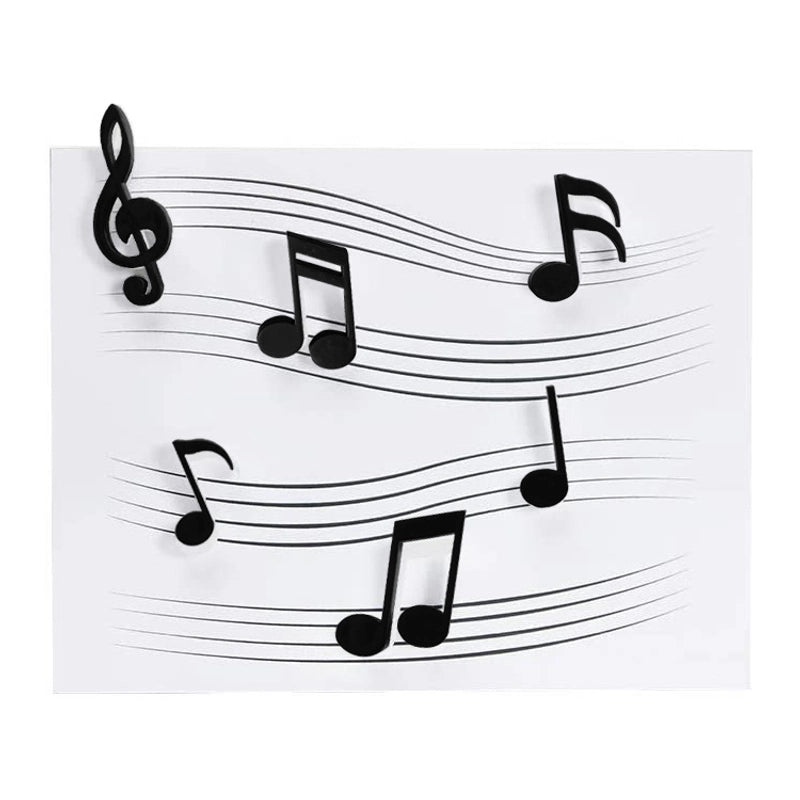 Unique Note-Shaped Synthetic Resin Fridge Magnet|Home & Kitchen Accessories