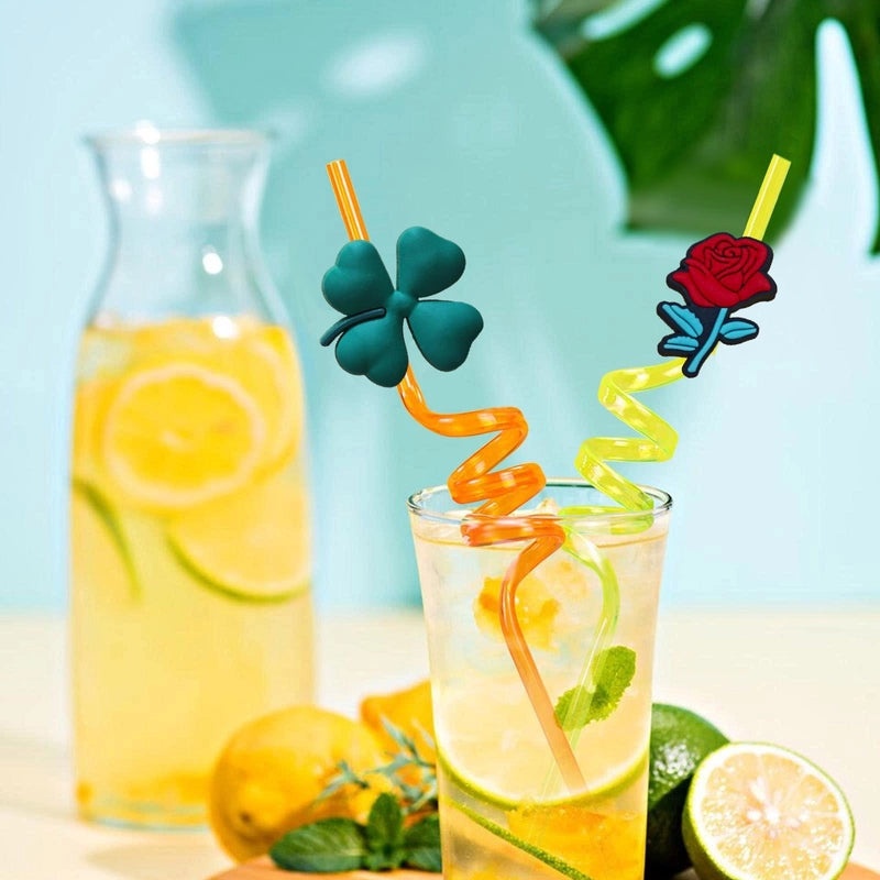 Charming Four Leaf Clover PVC Pendant Necklace|Jewelry & Accessories