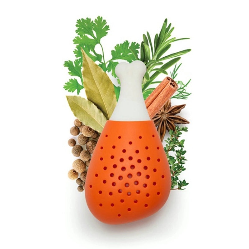 Casual Chicken Shaped Silica Gel Spice Container | Kitchen Accessories