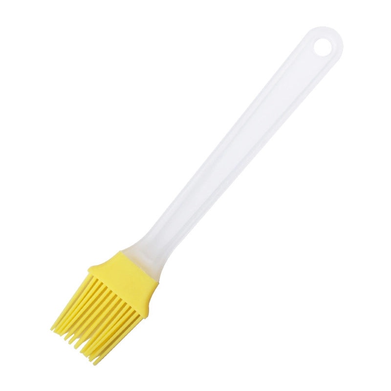 Small Silicone BBQ Oil Brush Non-Lint High Temp Baking Brush with Plastic Handle | Kitchen Tools & Accessories