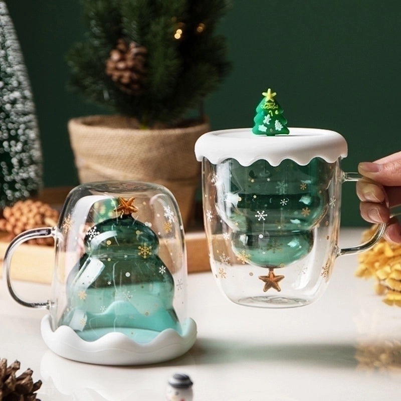 Cute Cartoon Glass Mug for Everyday Use | Drinkware & Mugs