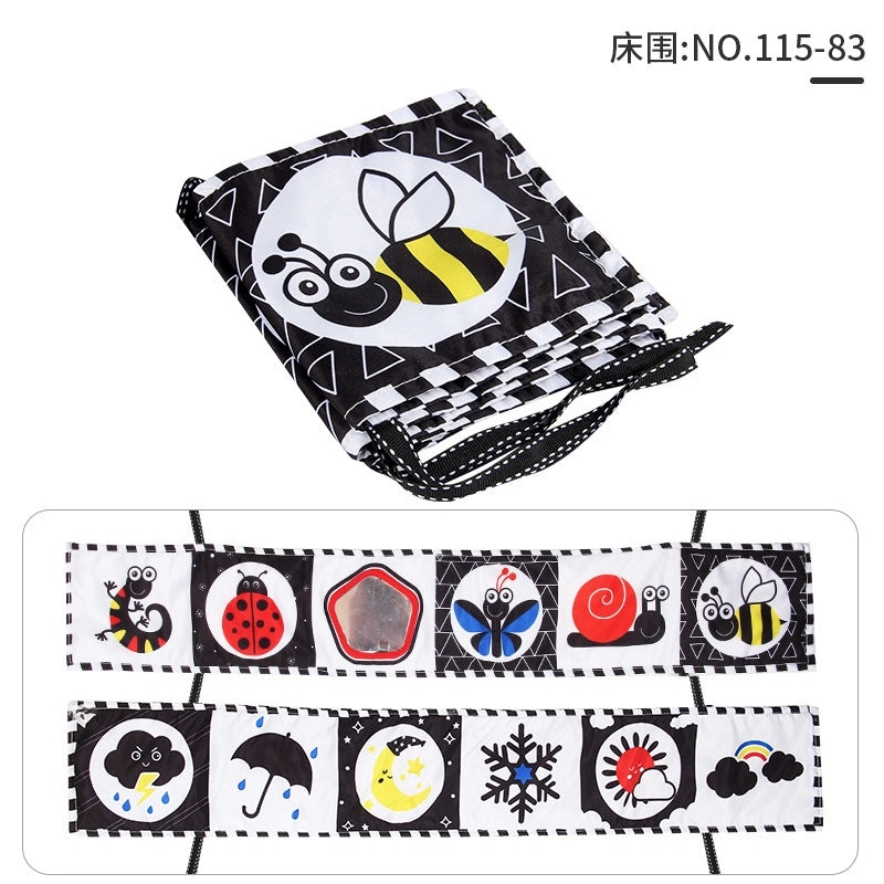 Soft Baby Fabric Book with Cartoon Designs|Baby Toys & Learning Books