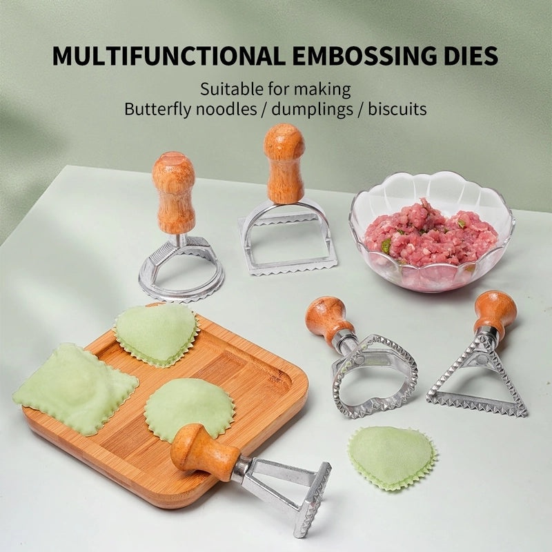 Minimalist Solid Color Zinc Alloy Kitchen Mold Set for Baking|Kitchen & Dining Accessories