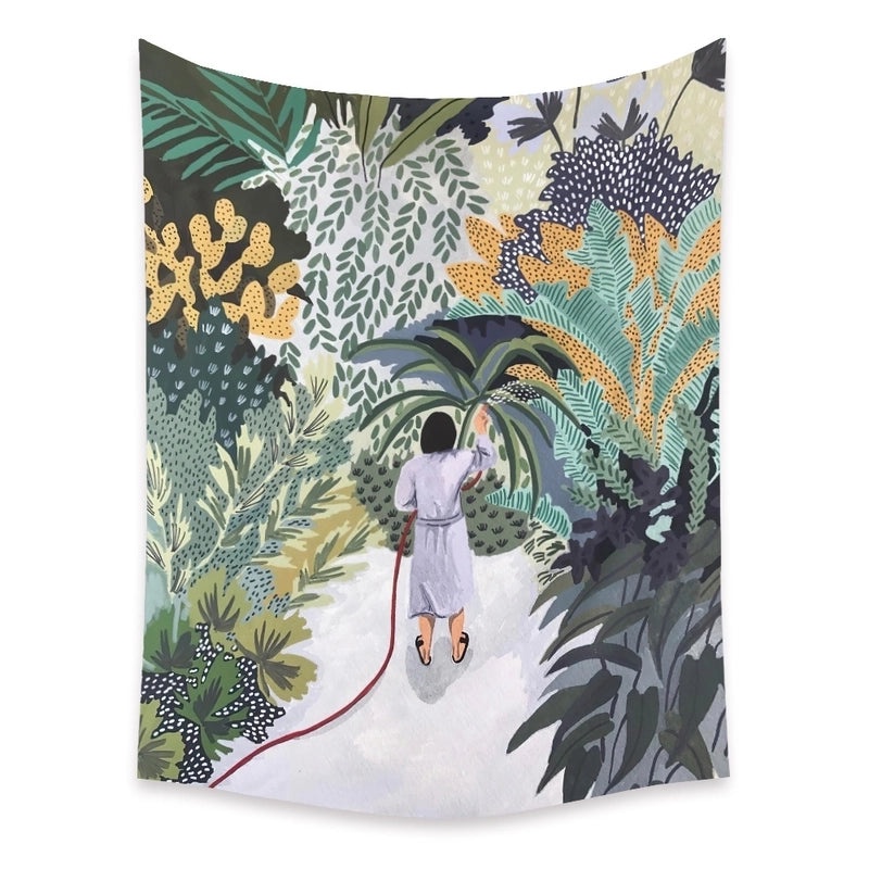 Stylish Comic Art Tapestry Wall Hanging Background Cloth | Home Decor & Wall Art