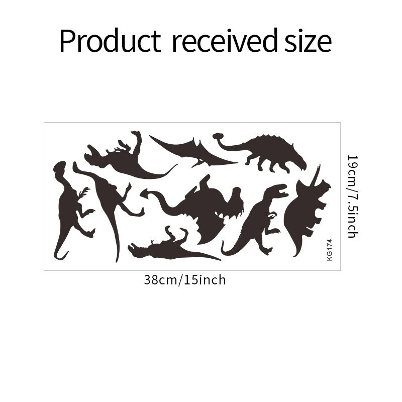 Adorable Dinosaur PVC Wall Decal for Kids Room | Wall Stickers
